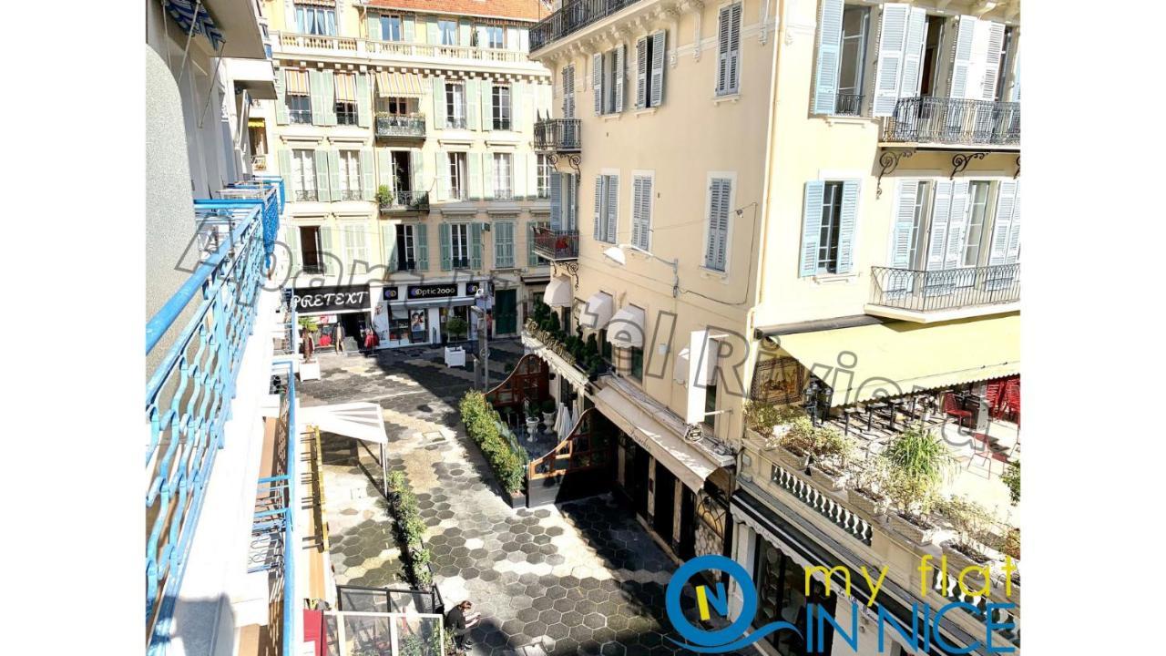 Aparthotel Riviera - Hyper Centre Ville - Studio Superieur Ac Avec Balcon Et Apercu Mer - Balcon Massenet 1 Nice Buitenkant foto