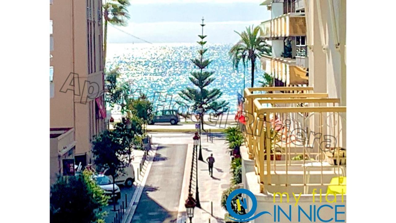 Aparthotel Riviera - Hyper Centre Ville - Studio Superieur Ac Avec Balcon Et Apercu Mer - Balcon Massenet 1 Nice Buitenkant foto