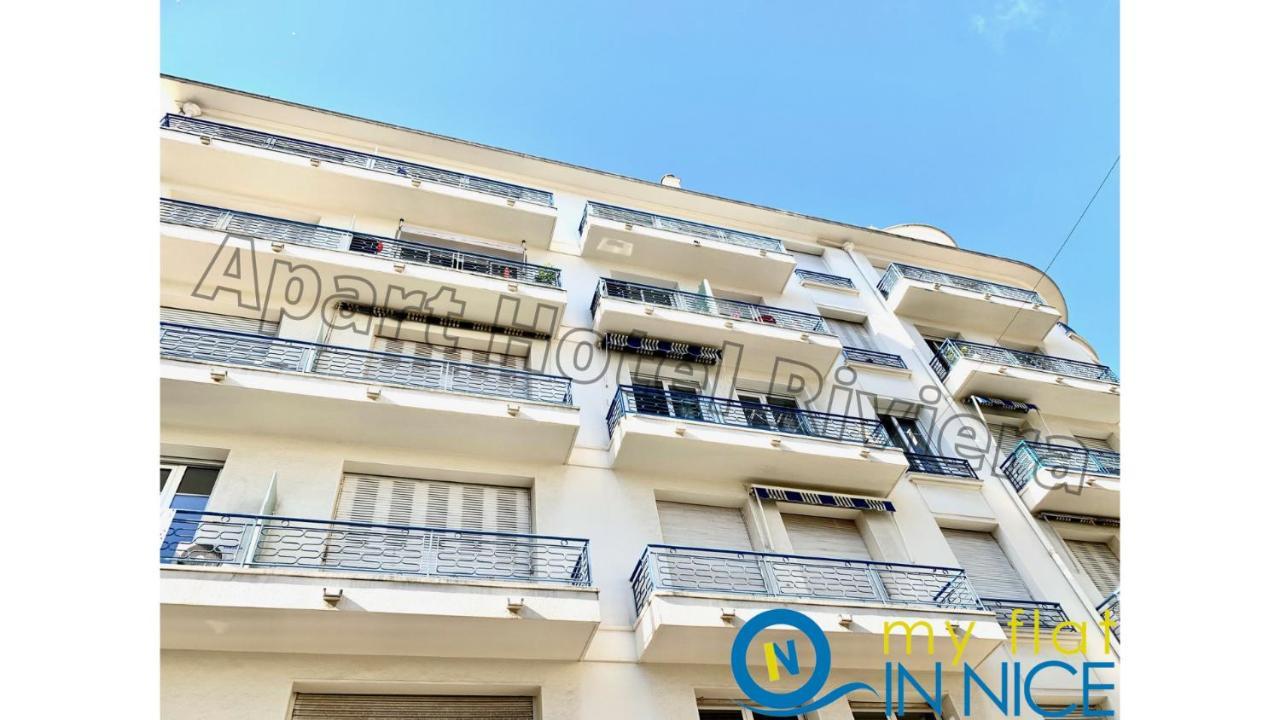 Aparthotel Riviera - Hyper Centre Ville - Studio Superieur Ac Avec Balcon Et Apercu Mer - Balcon Massenet 1 Nice Buitenkant foto